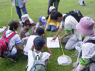 �X�P�b�`�������Ȃ���A�Ƃ�ڂ̉H��������Ă���w�����̎ʐ^